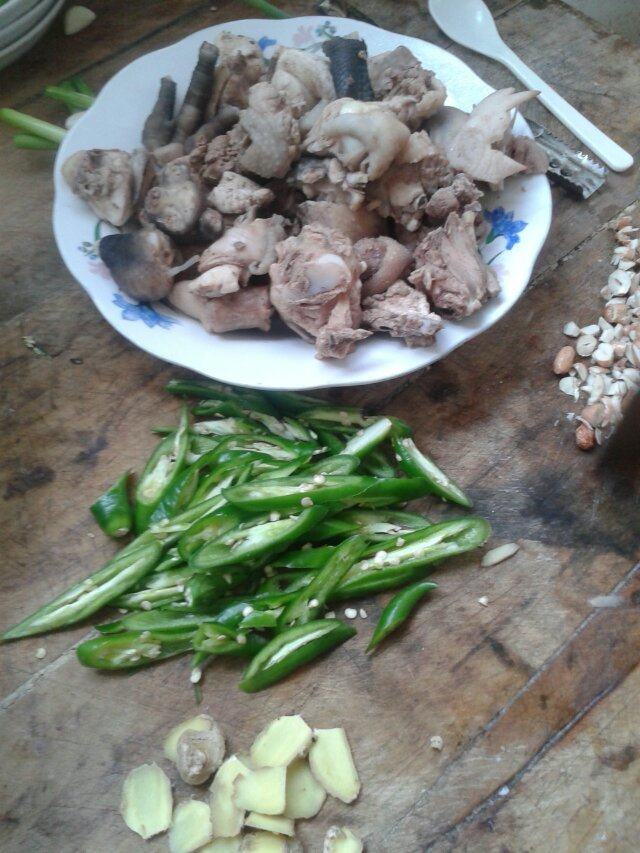 毛豆鸡步骤1
