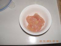 黄瓜炒鸡丁步骤1