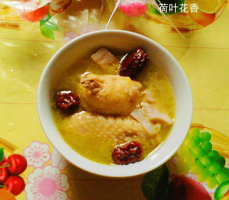 香芋鸡汤步骤5