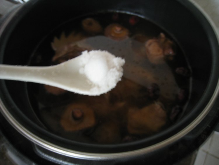 板栗炖鸡步骤14