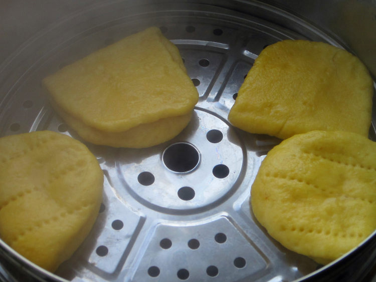 南瓜饼夹黄瓜鸡丁步骤11