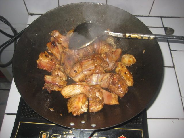 小鸡蘑菇大炖菜步骤6