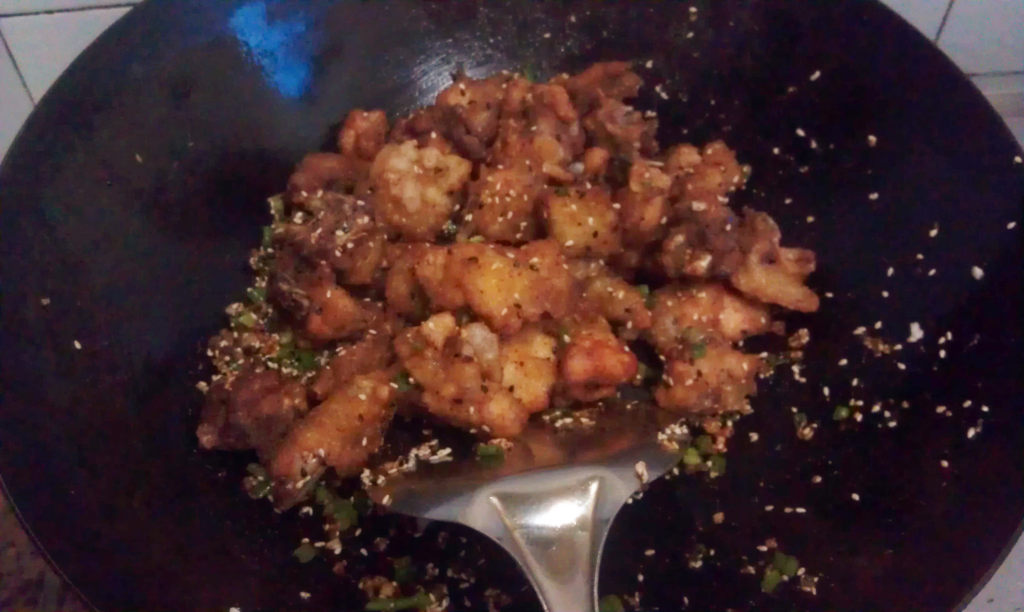 孜然辣鸡块步骤11