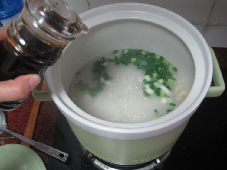 淮山鸡粥步骤10