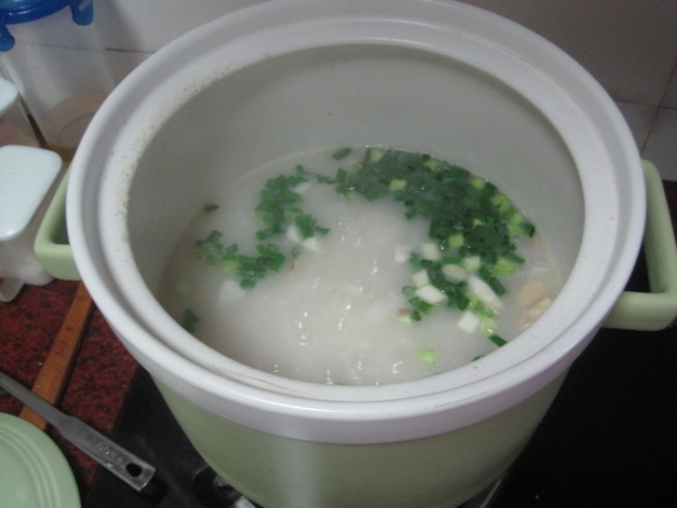 淮山鸡粥步骤8
