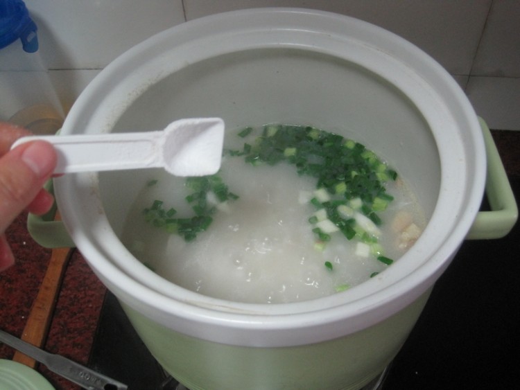 淮山鸡粥步骤9