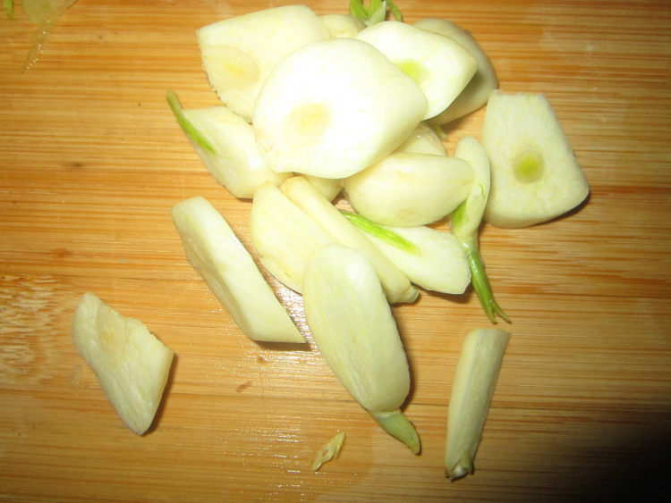 麻辣卷心菜鸡丝步骤3