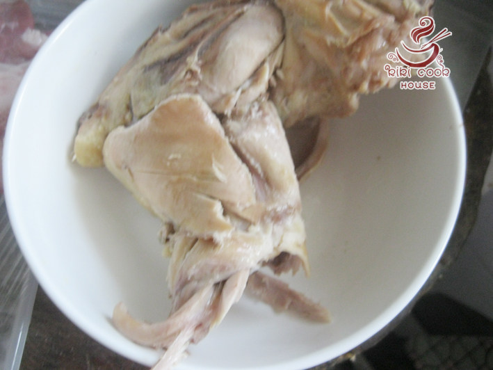 鸡丝拉皮步骤1