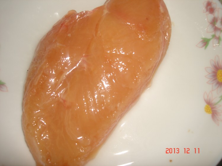 鸡肉炒黄豆步骤1