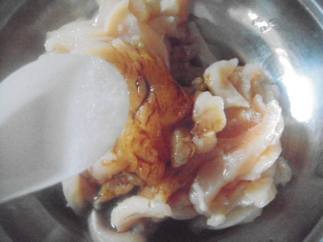 鸡肉杏鲍菇步骤2