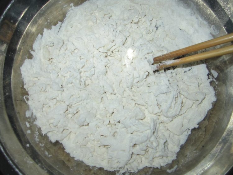 白菜鸡丝疙瘩汤步骤7
