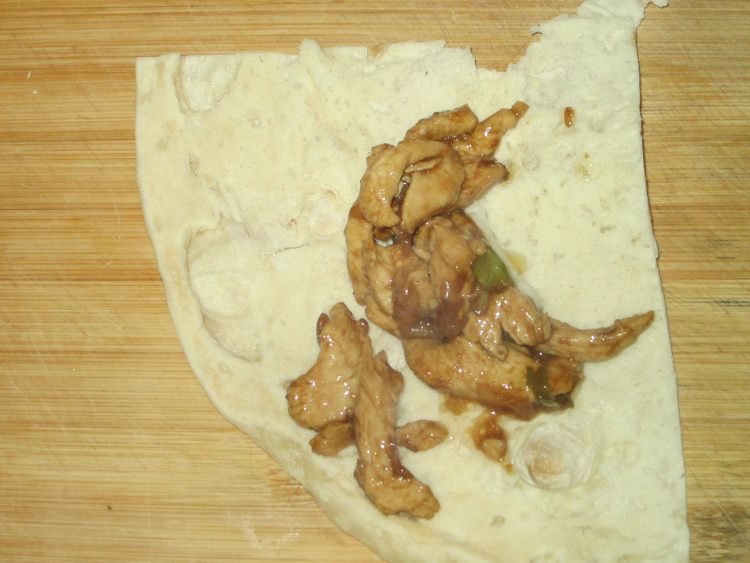 酱香鸡肉卷饼步骤10