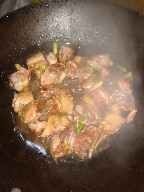 辣味可乐鸡肉步骤4