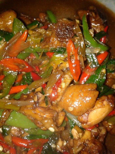 辣味可乐鸡肉步骤6