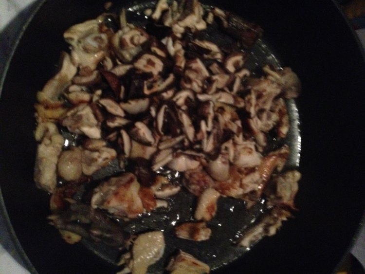 香菇鸡肉步骤8