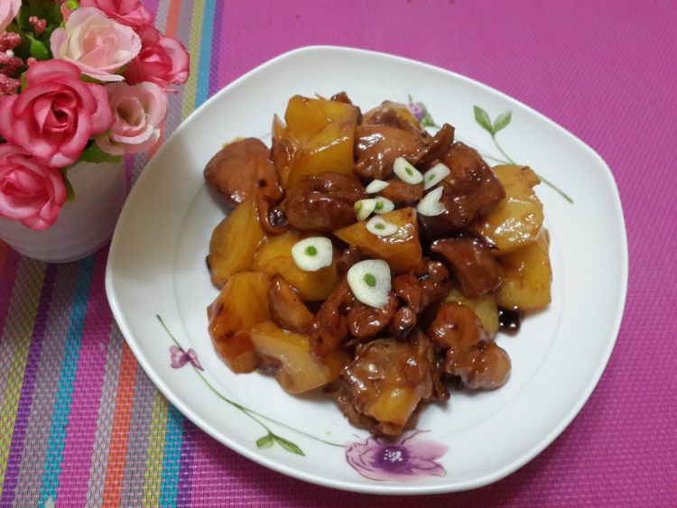 鸡块炖土豆步骤6