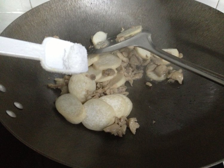 鸡丁杏鲍菇步骤5
