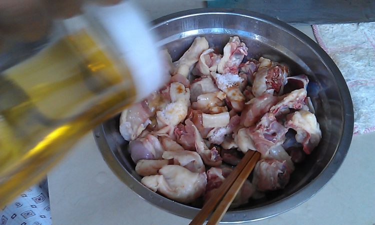 荷香鸡步骤4
