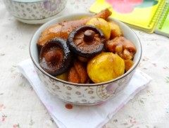 冬菇栗子鸡步骤15