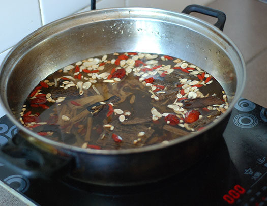 鸡肉涮米酒步骤3