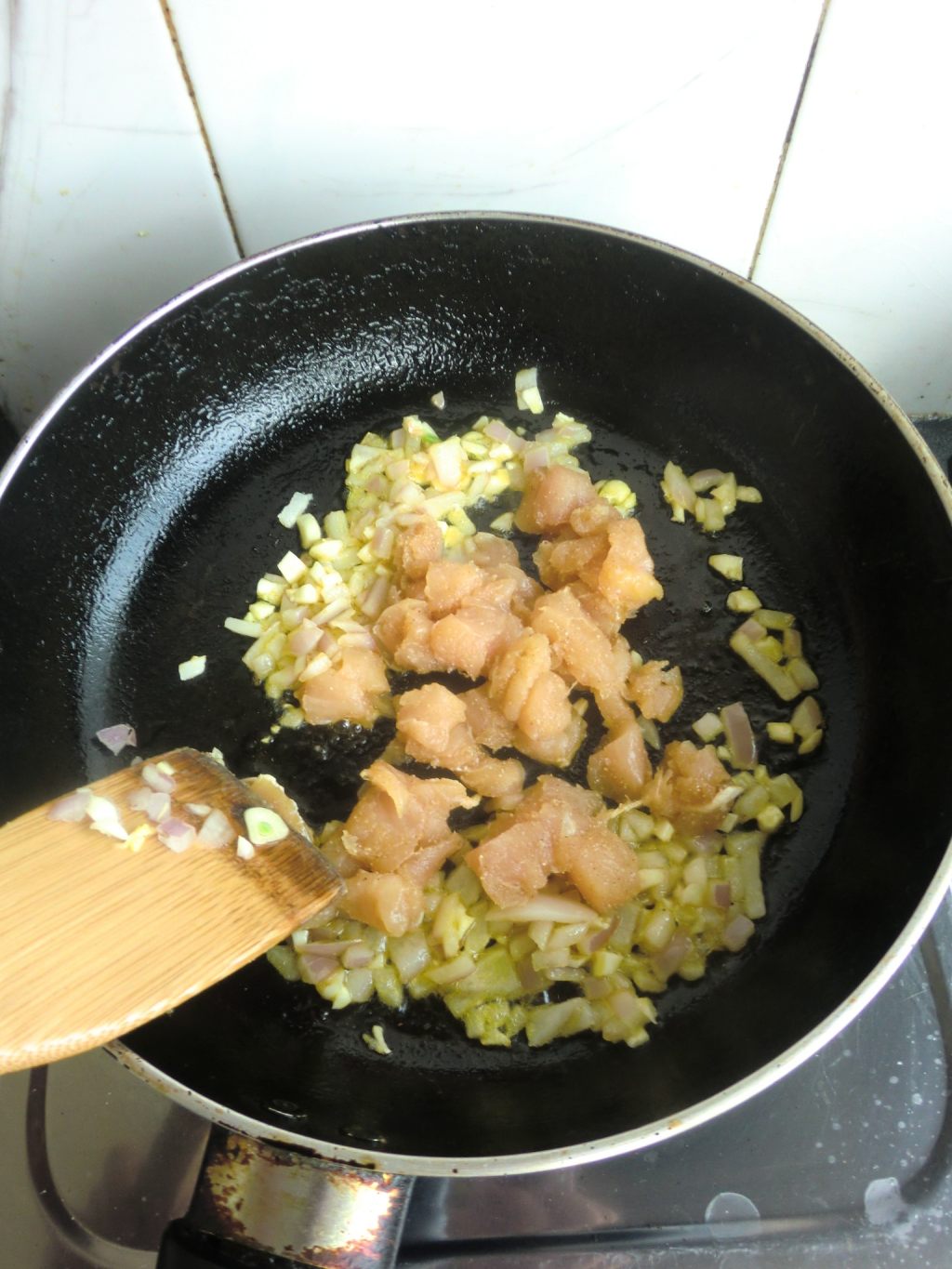 西式奶油鸡肉玉米汤步骤6