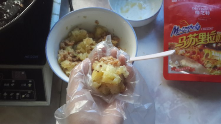 马苏里拉土豆泥步骤17