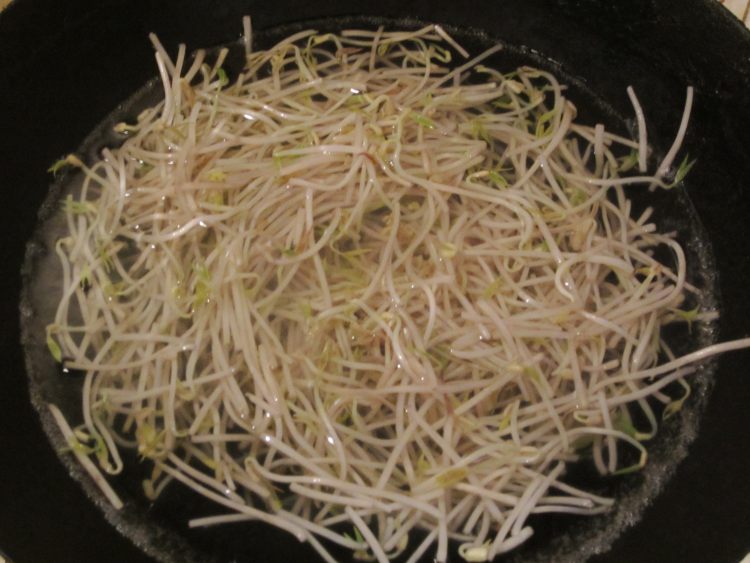 豆芽拌鸡肉步骤2