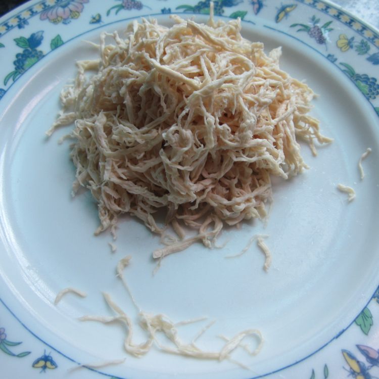 蚝油鸡丝步骤7