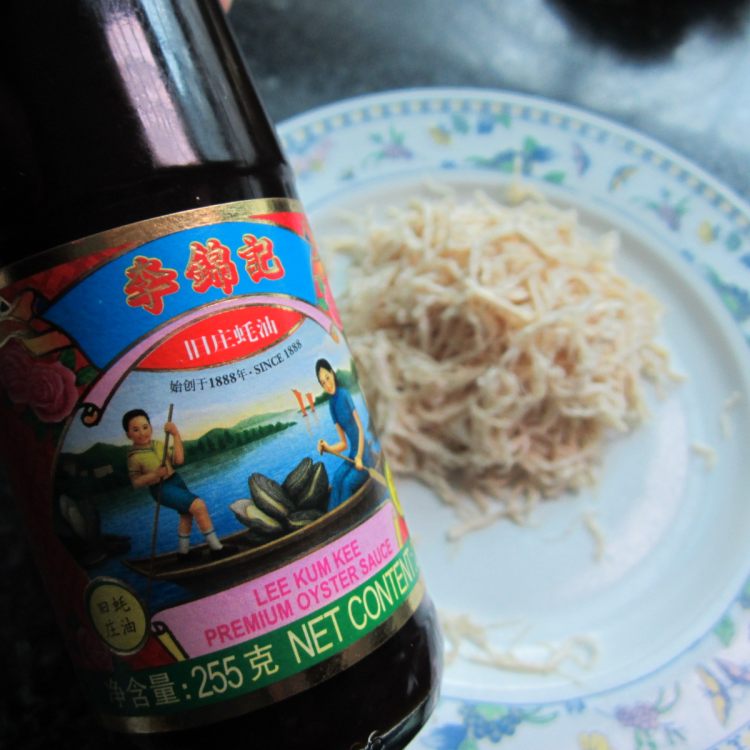 蚝油鸡丝步骤8