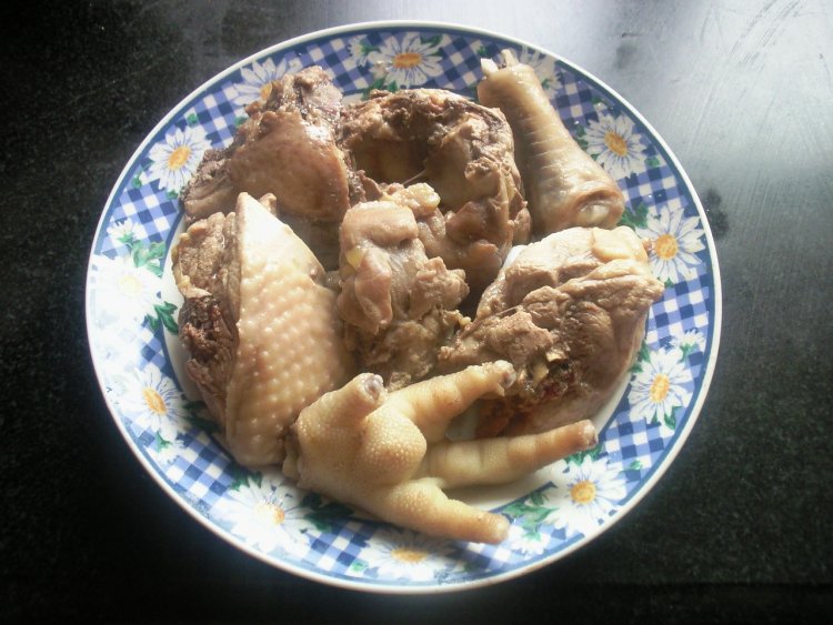 土豆鸡块炖豆角步骤3
