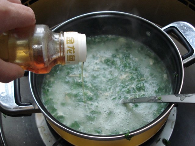 鸡丝枸杞蛋羹步骤9