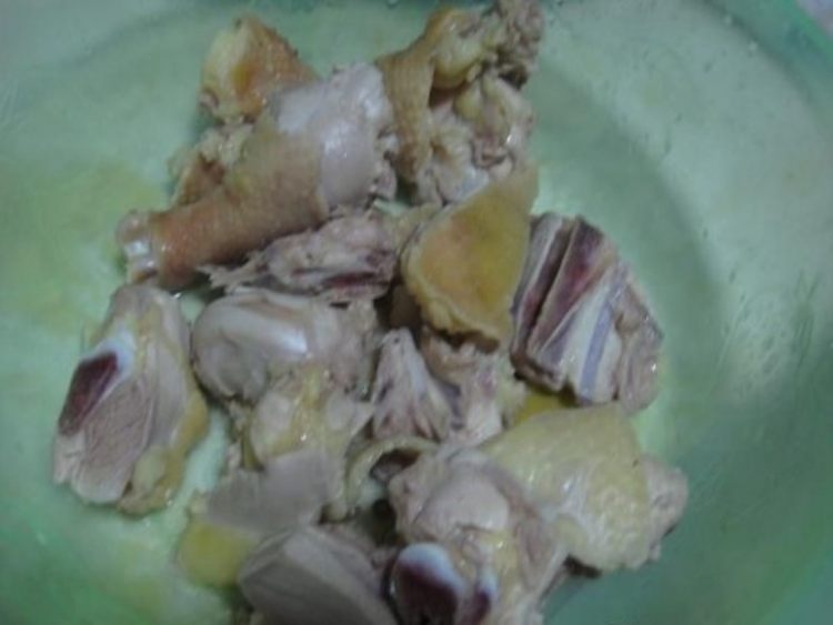 咖喱土豆炖鸡块步骤1