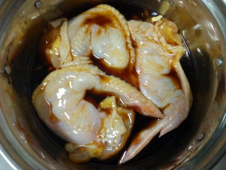 鸡翅糯米包饭步骤4