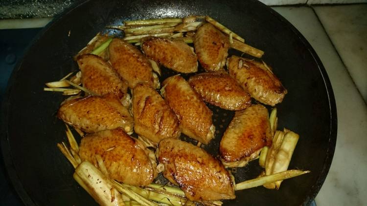 香茅鸡翅步骤5