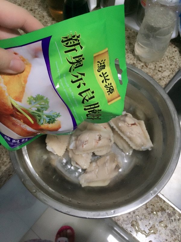 奥尔良蜜汁鸡翅步骤2