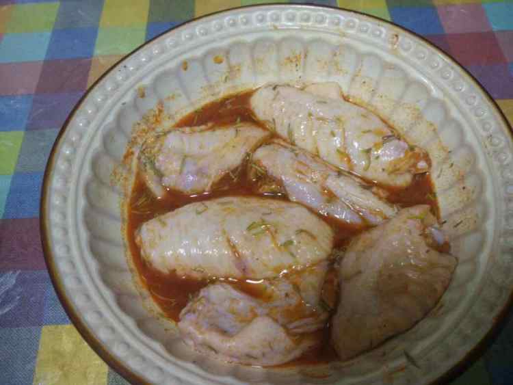 黑米翅包饭#多效护理步骤6