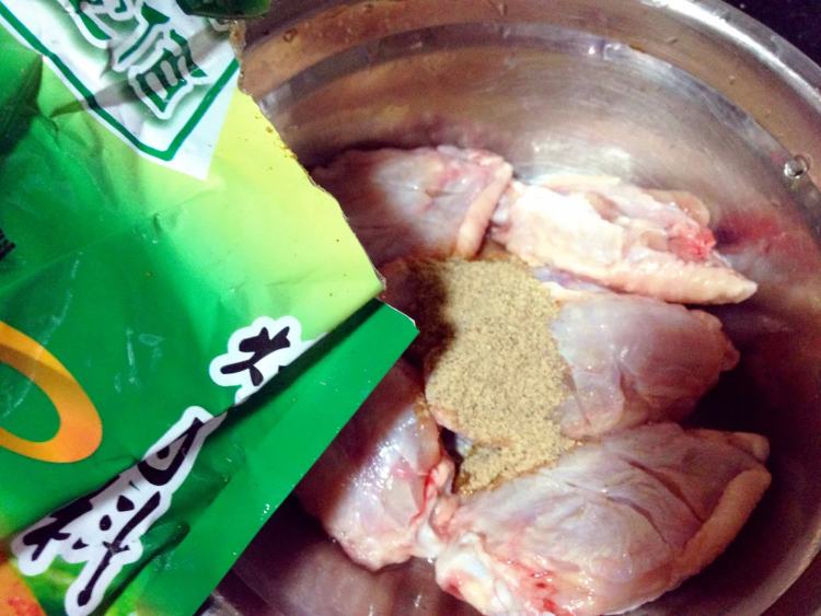 孜然烤鸡翅#多效护理步骤2