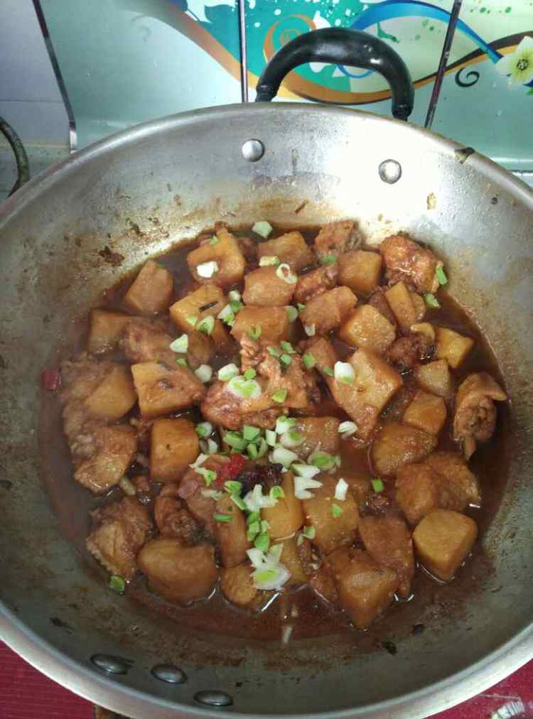 土豆鸡翅步骤8