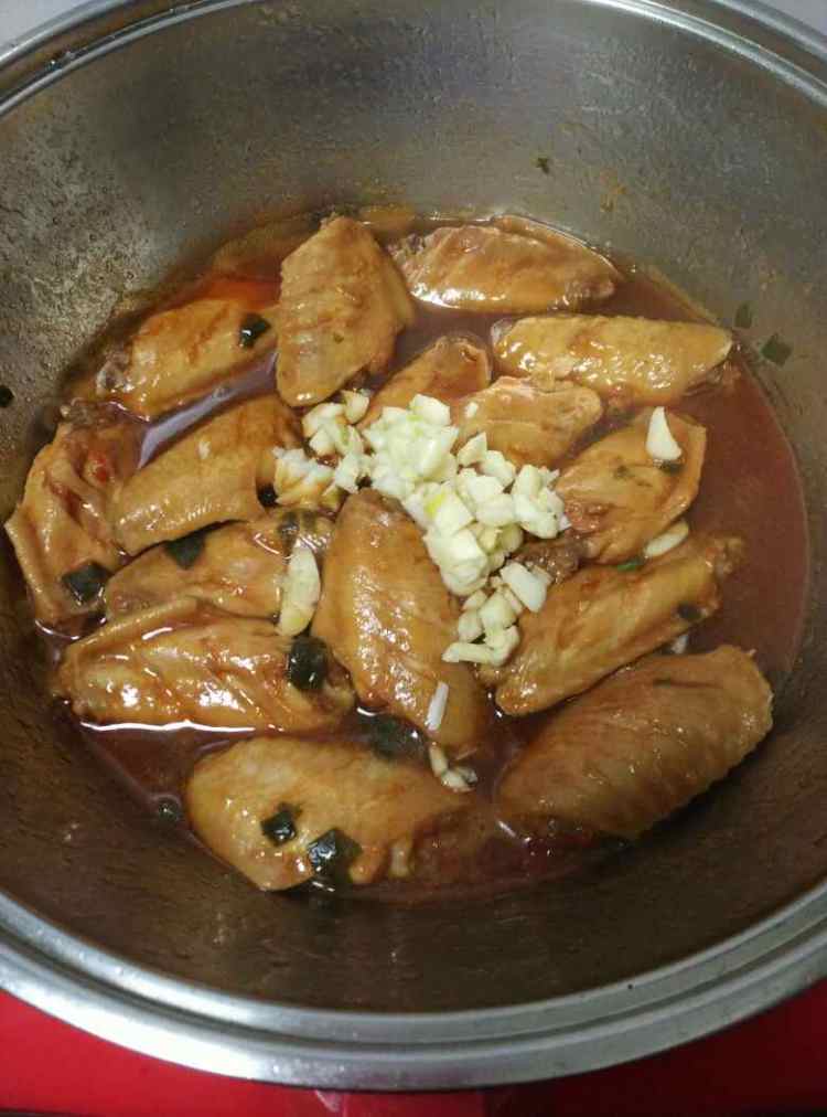 蒜茸鸡翅步骤7