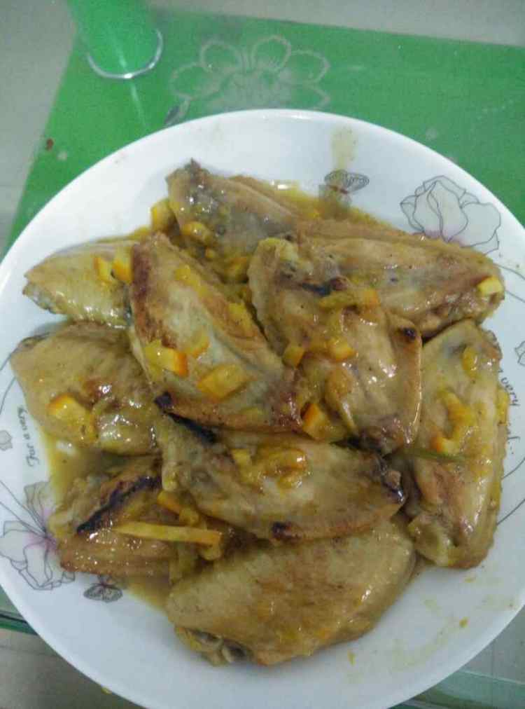橙香鸡翅步骤8