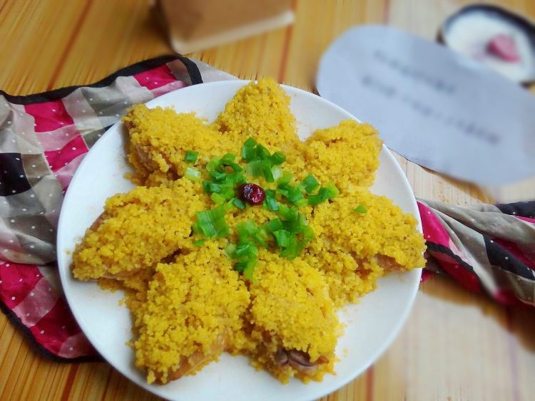 小米蒸鸡翅步骤8