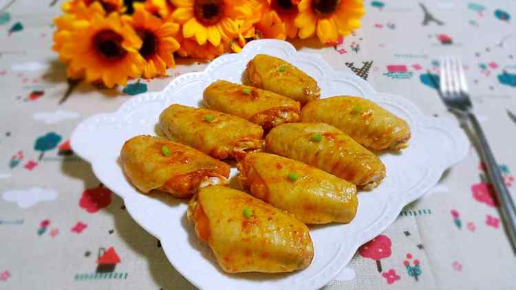 电饼铛烤鸡翅步骤10