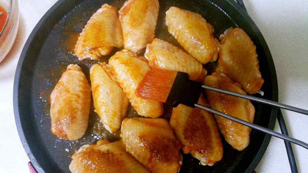 电饼铛烤鸡翅步骤9