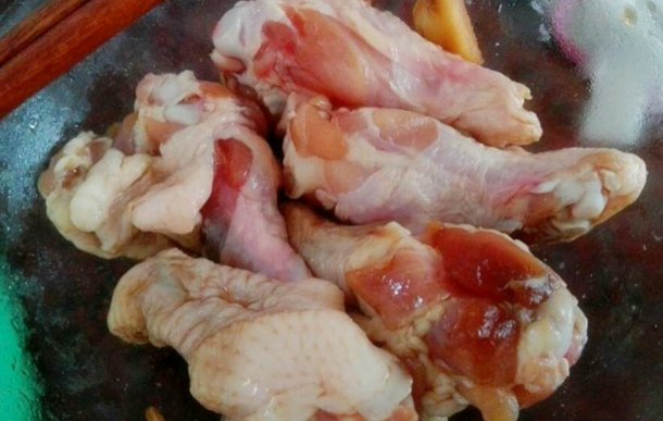 鸡腿步骤1