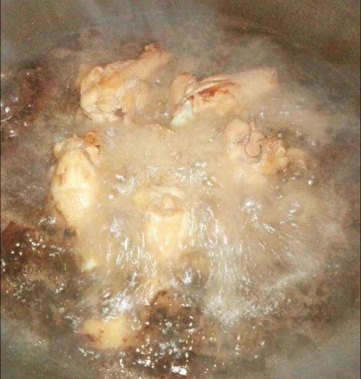 鸡腿步骤6