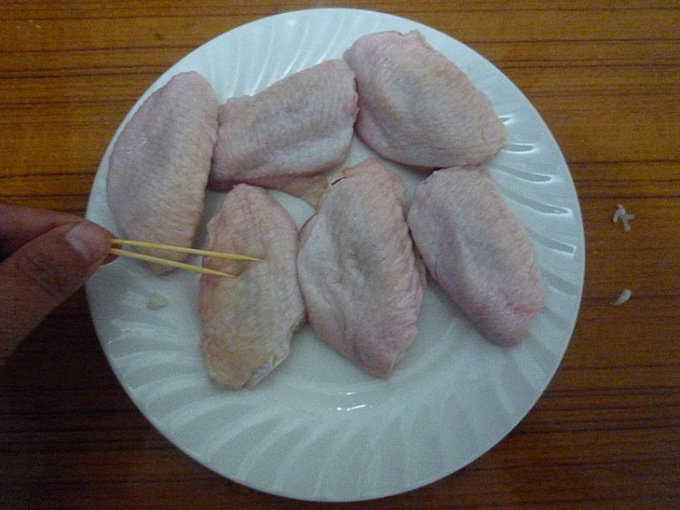 黑胡椒鸡翅步骤2