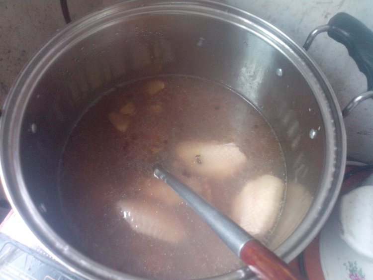 鸡翅煲板栗步骤9