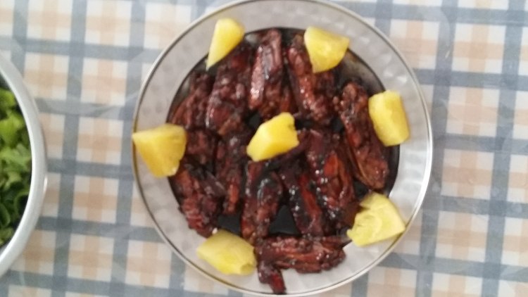 可乐菠萝汁鸡翅步骤8