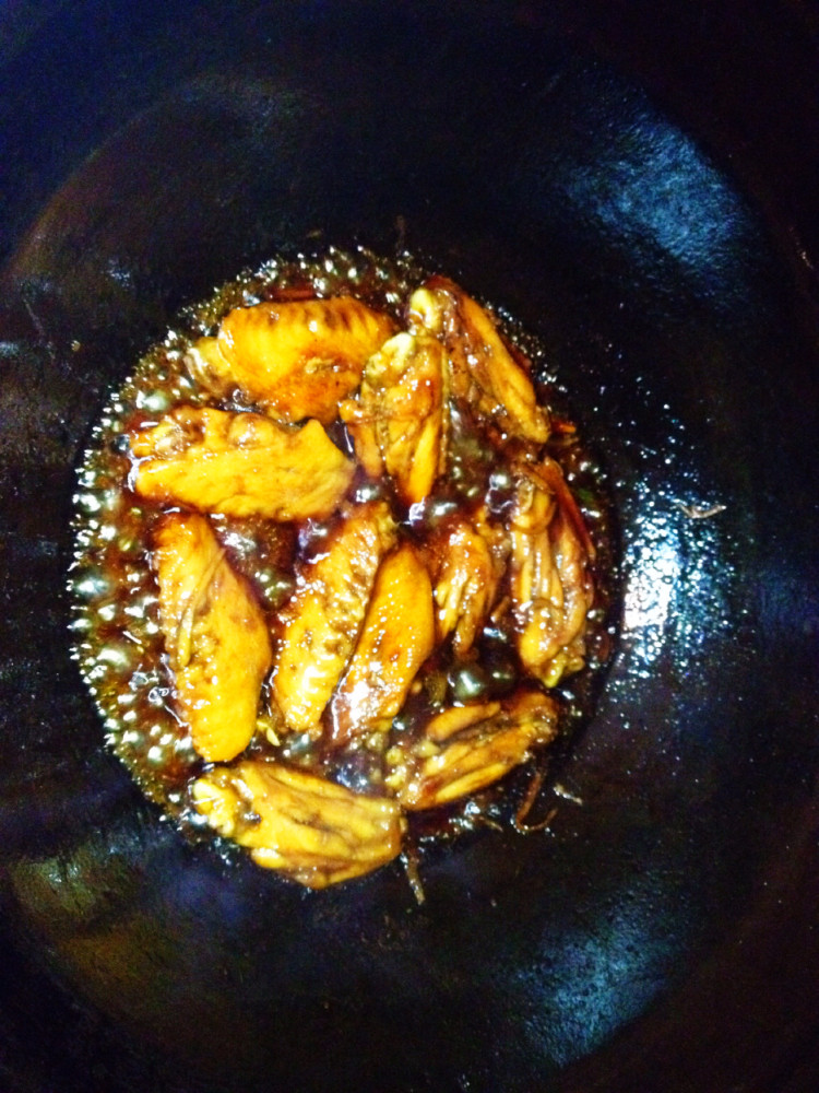 低油可乐鸡翅步骤6