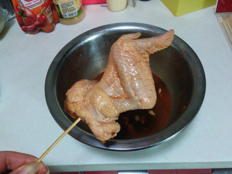 乳香蜜汁烤翅步骤9